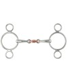 SHIRES DUTCH GAG 2 RING COPPER LOZENGE 528